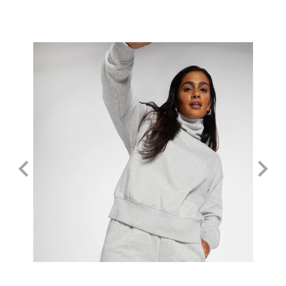 Calia women’s everyday fleece oversized turtleneck sweater- sz SMALL